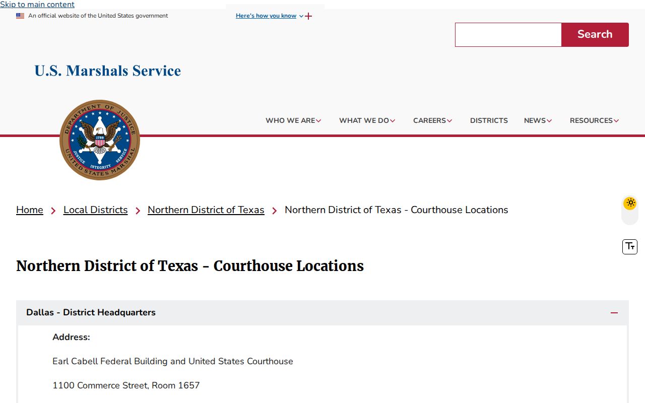 Haskell County most wanted research showing the separate U.S. Marshals Abilene office